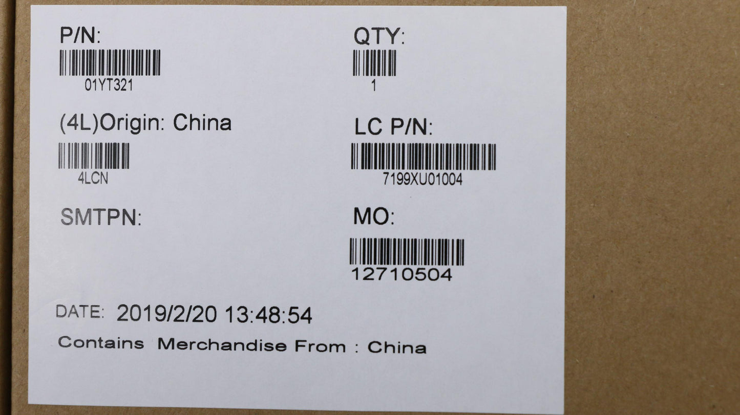 Lenovo Ft590 Lcd Bezel Sheet Ir Cam M - 01YT321