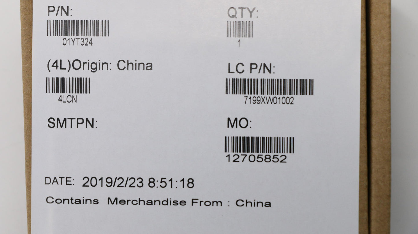 Lenovo Ft590 Cable Lcd Fhd Tp - 01YT324
