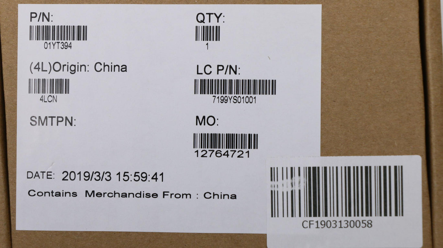 Lenovo Ft490 Screw Kits Asm - 01YT394