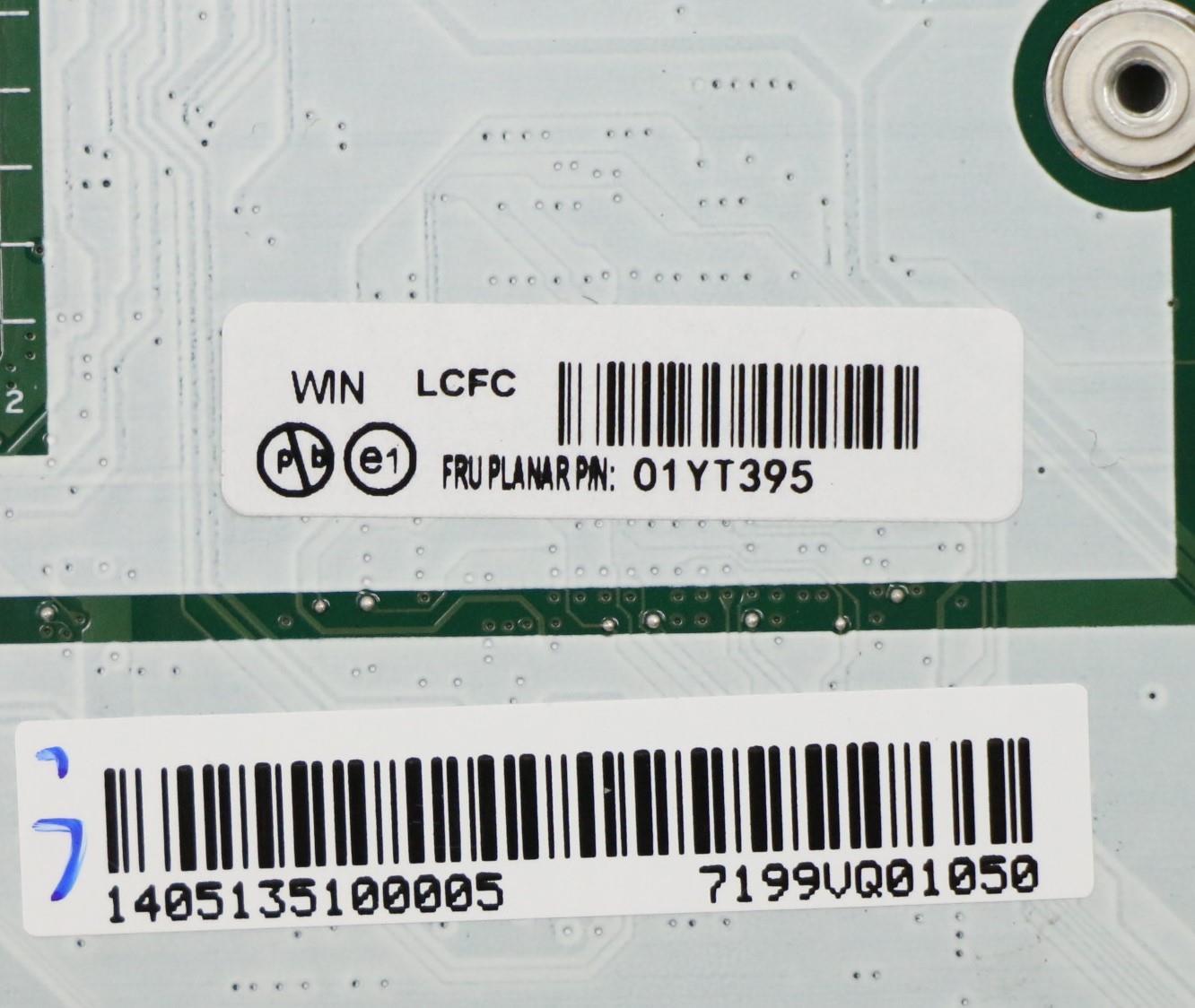 Lenovo Win5-83658Vpamttpm2Nwlanuma - 01YT395