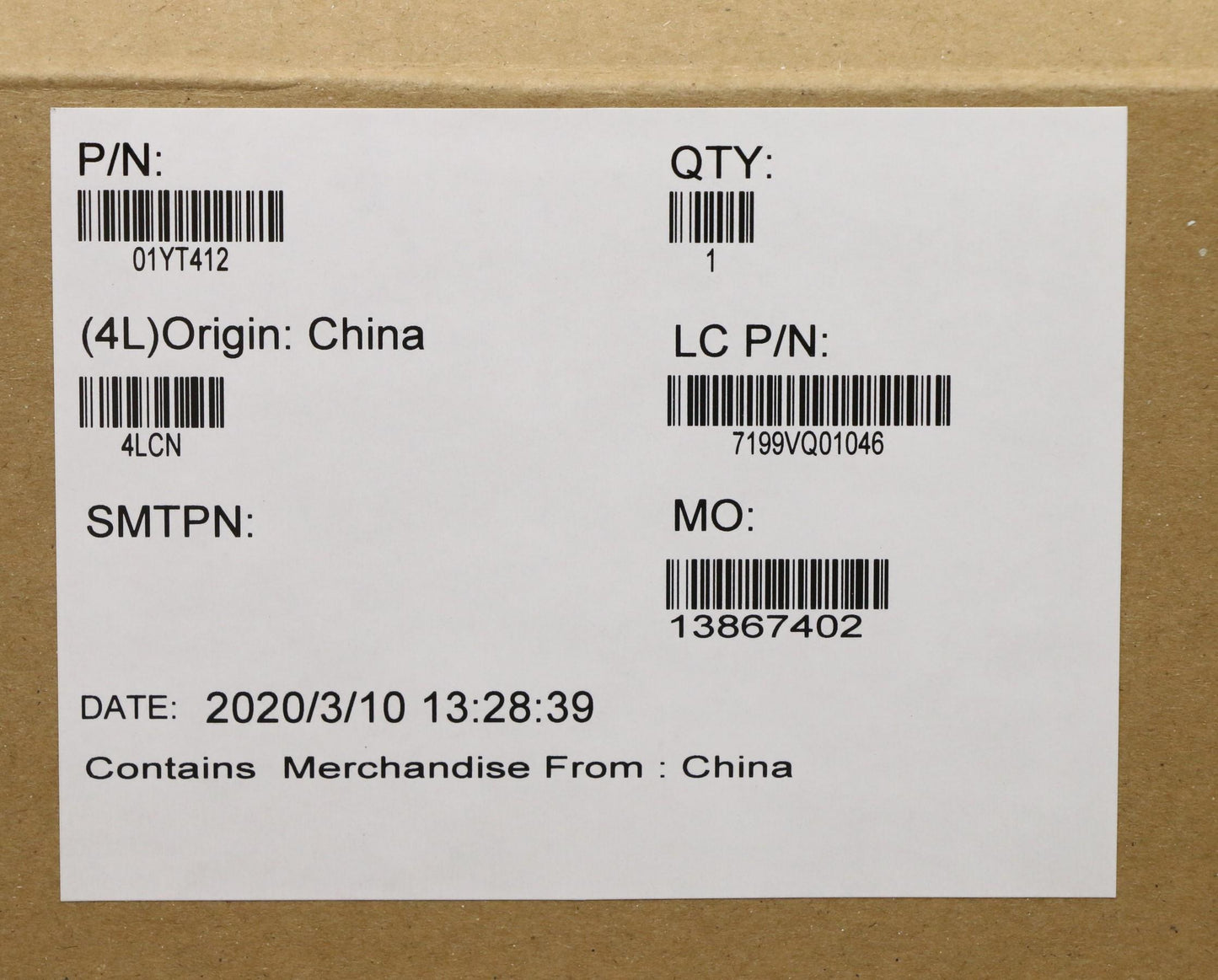 Lenovo Win7-8665 8G. Vp Tpm2 Uma - 01YT412