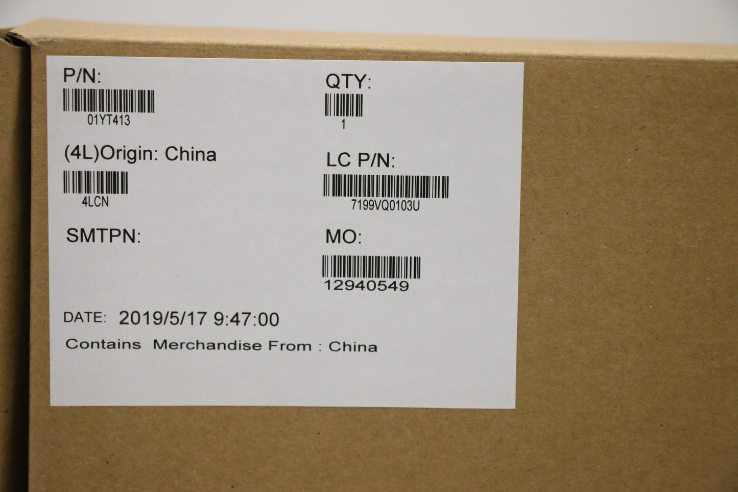 Lenovo Nok5-8365 8G Vp Tpm2 Uwa - 01YT413