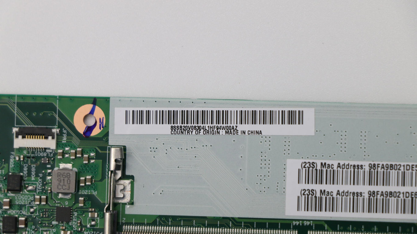 Lenovo Nok7-8665 8G. Vp Tpm2 Uma - 01YT428