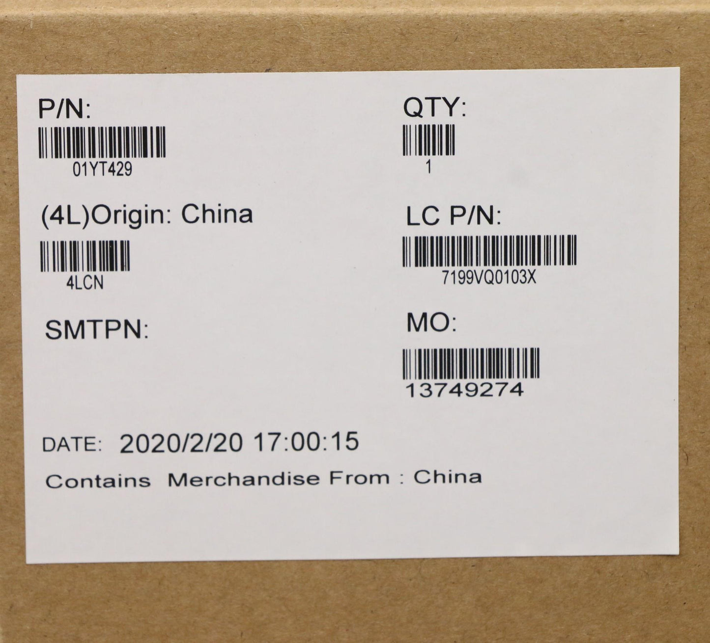 Lenovo Win5-8365 8G Vp F-Tpm Uwa - 01YT429