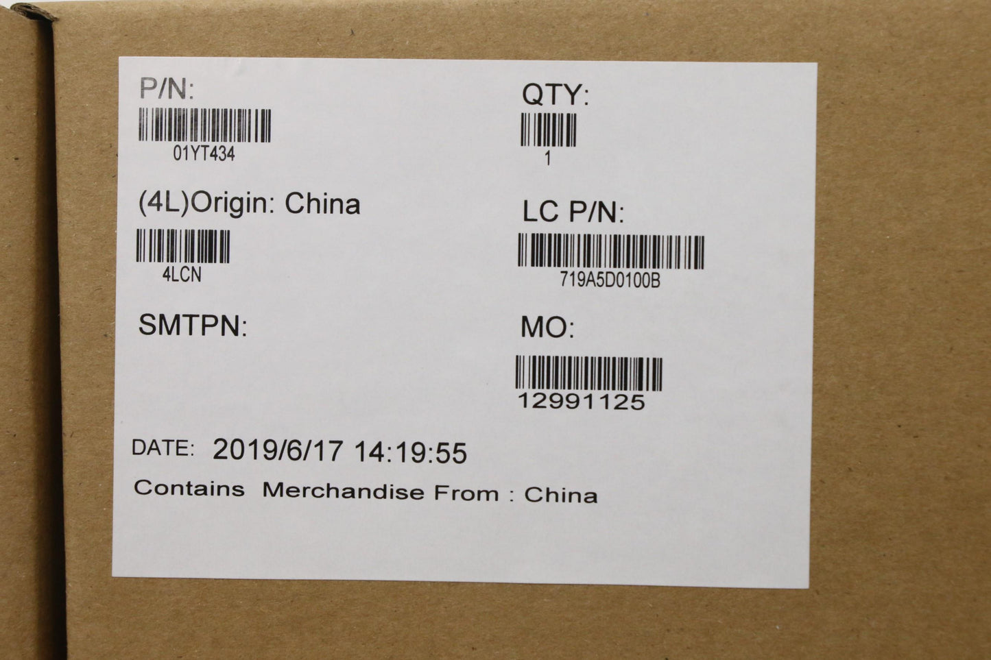 Lenovo Win I7-8665 16G Vp F-Tpm.Swg - 01YT434