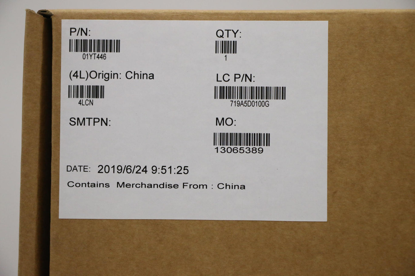 Lenovo Nok I7-8665U P16G Amt Ntpm2 Sw - 01YT446