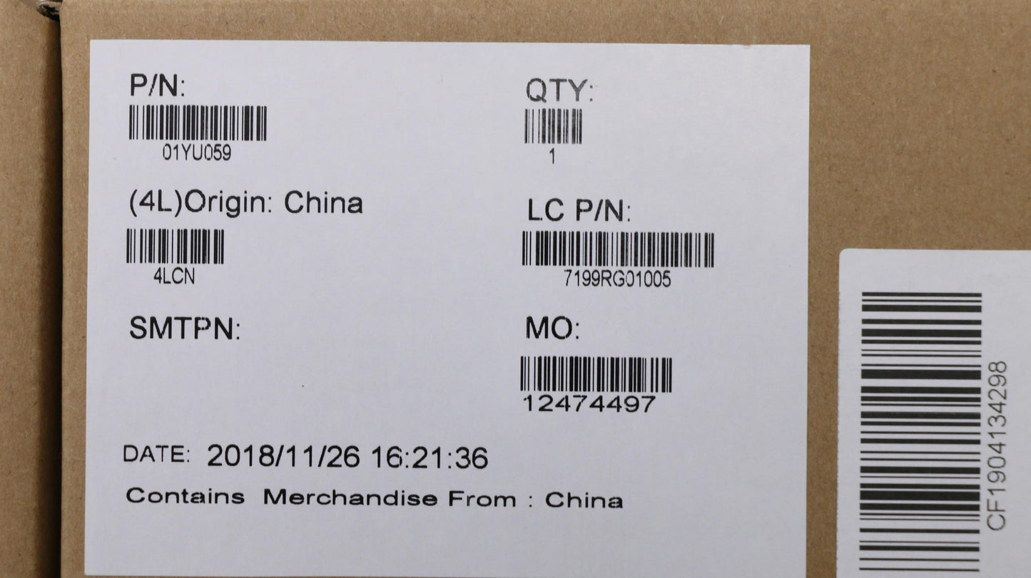 Lenovo Touch Pad Cs16_2Bcp,Mylar,Slv, - 01YU059