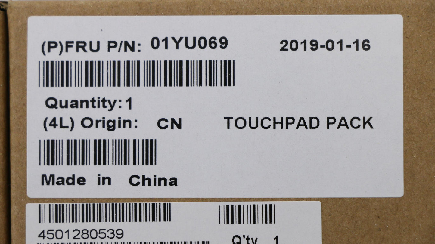 Lenovo Pack Touchpad Clickpad Chicony - 01YU069