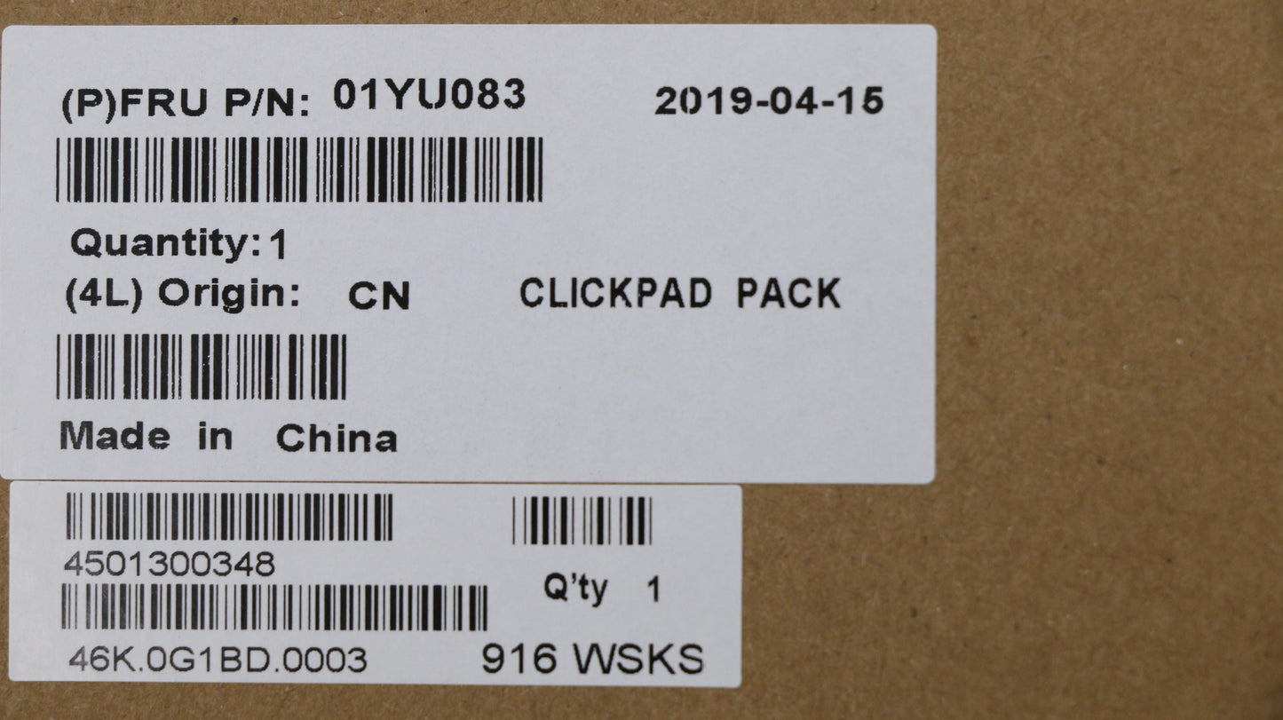 Lenovo Pack Clickpad Nfc Chicony Bk W - 01YU083