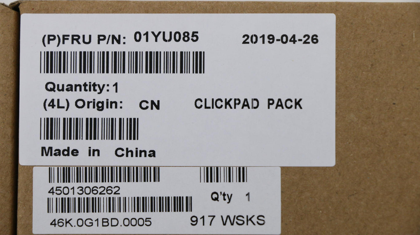 Lenovo Pack Clickpad Nfc Chicony Sr W - 01YU085
