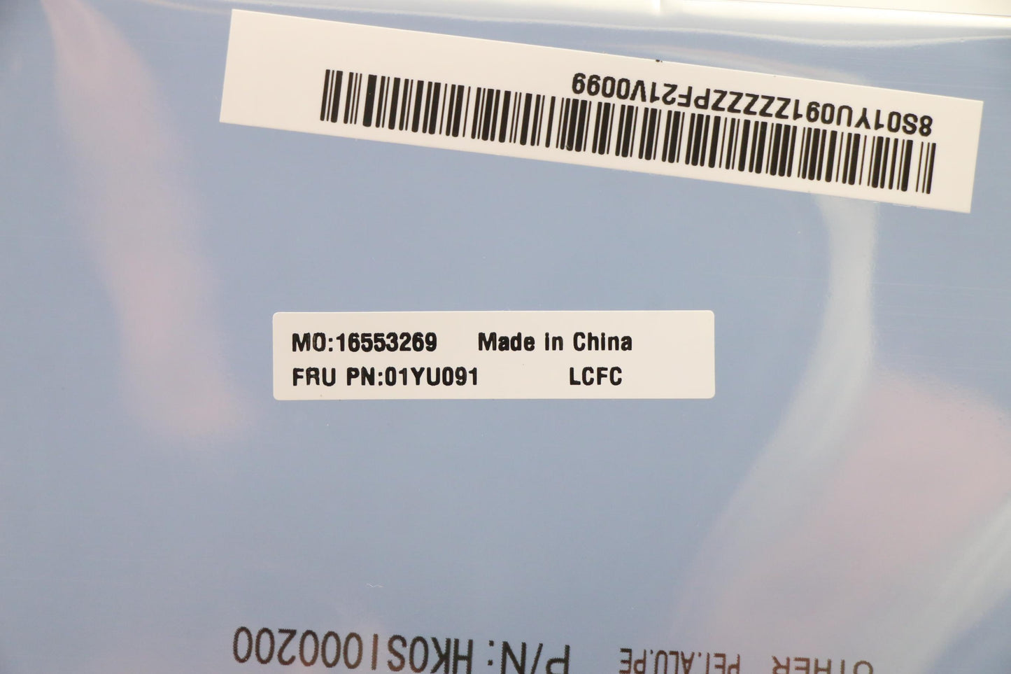 Lenovo Touch Pad Cs16 2Bcp Glass Gray - 01YU091