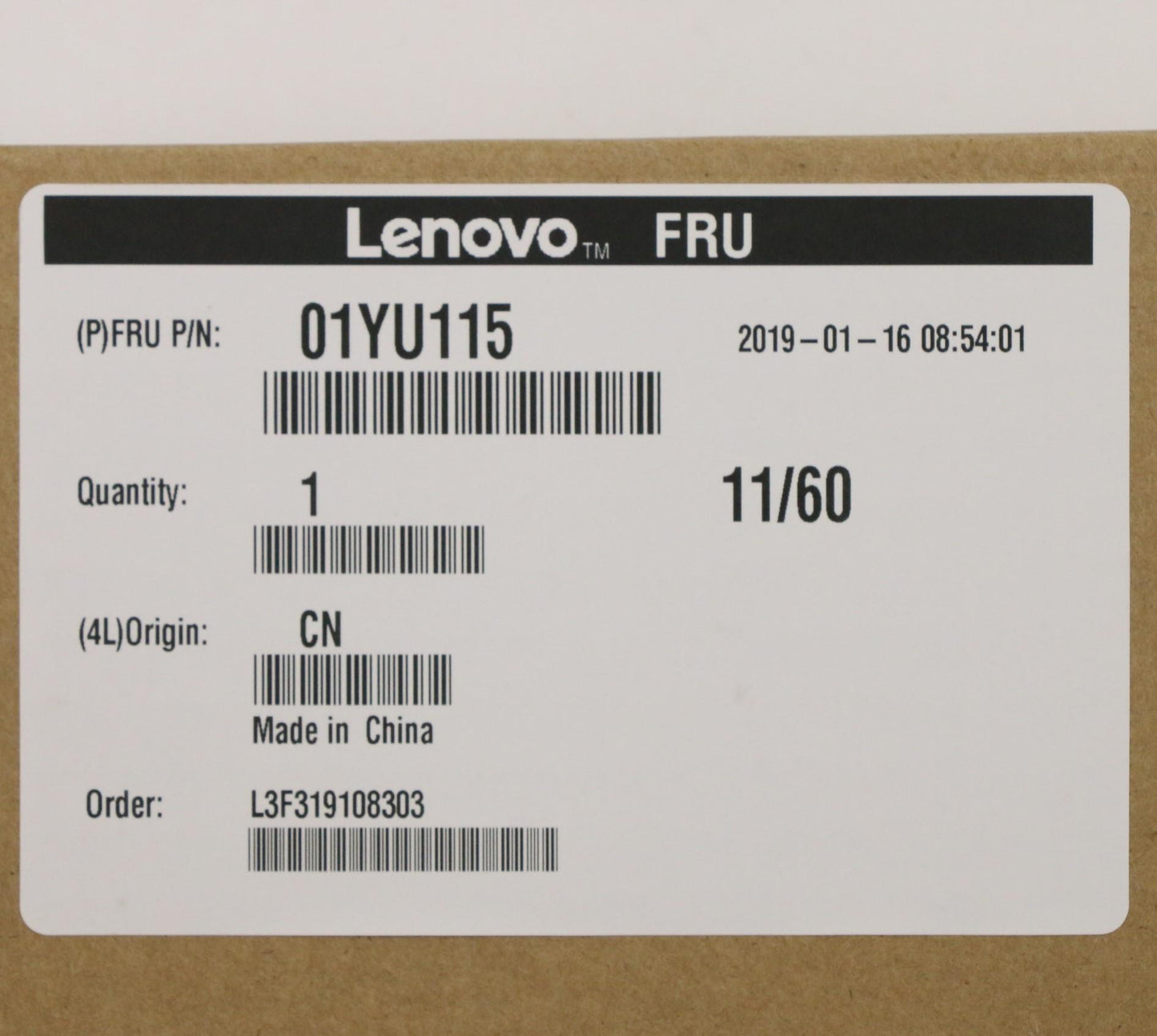 Lenovo Mech_Asm Mech_Asm,Shtb,Bzlir,E - 01YU115