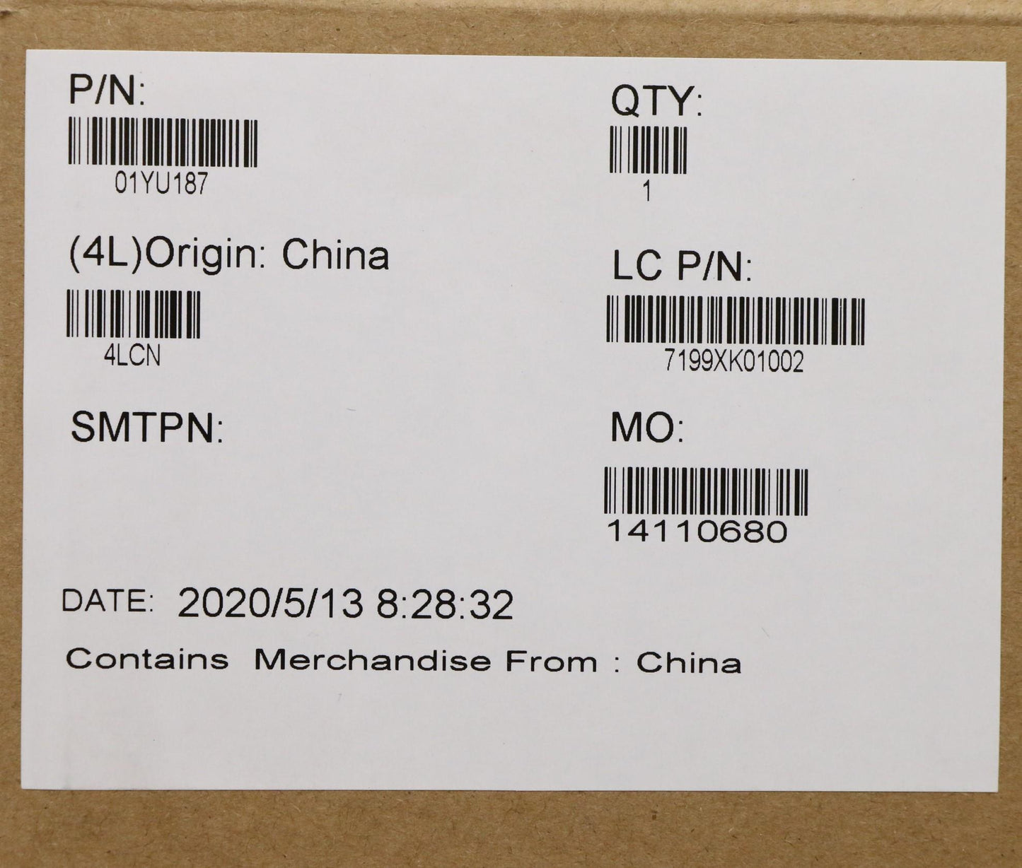 Lenovo Ft490 Thermal Cpu Heatsink W/F - 01YU187
