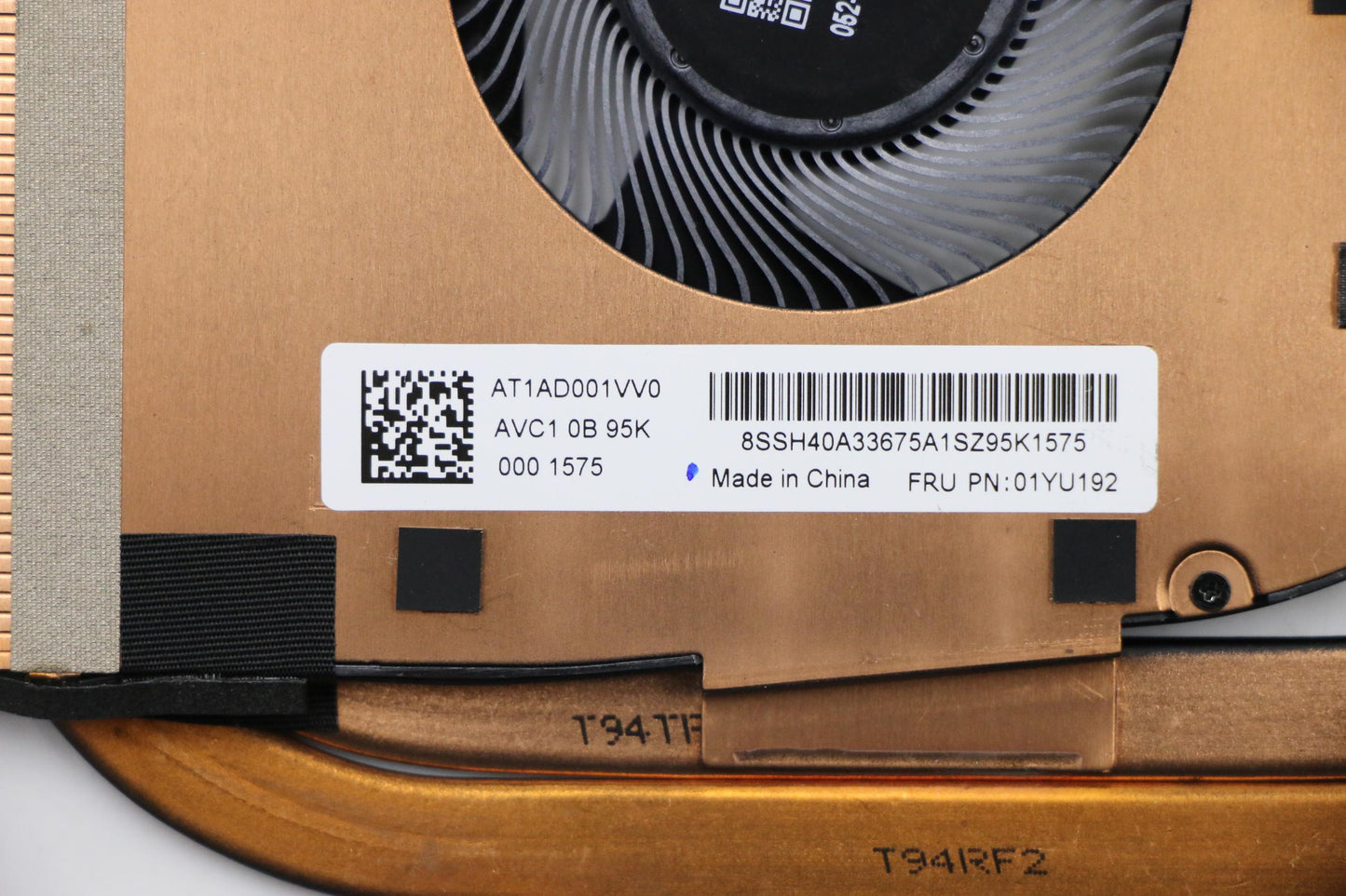 Lenovo Ft590 Thermal Cpu Heatsinkw/Fa - 01YU192