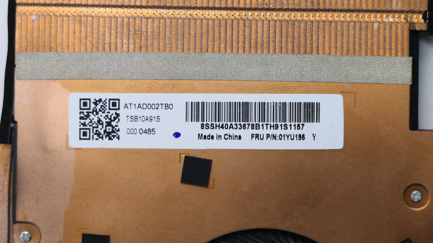 Lenovo Ft590 Thermal Cpu Heatsinkw/Fa - 01YU195