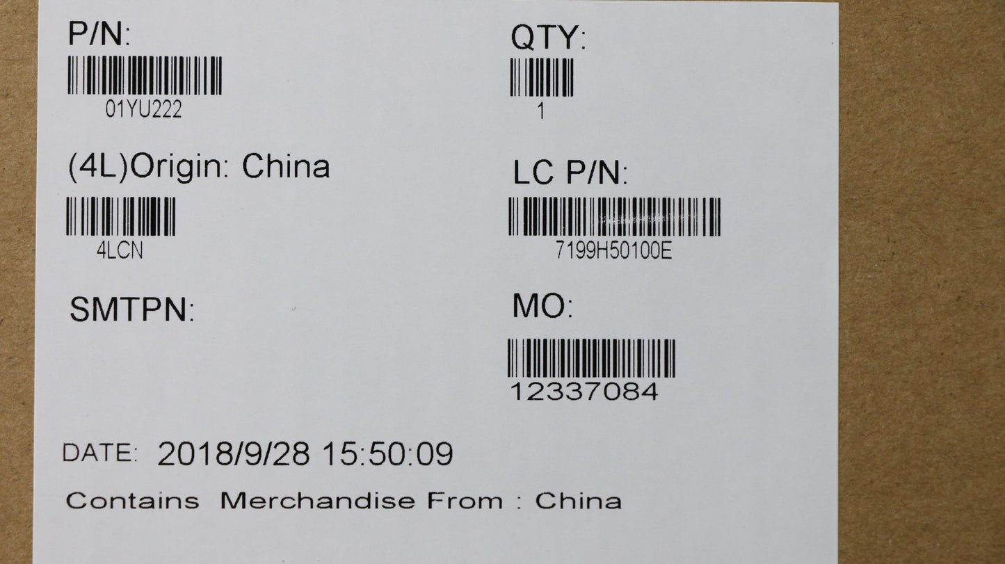 Lenovo System Board Planar Motherboar - 01YU222