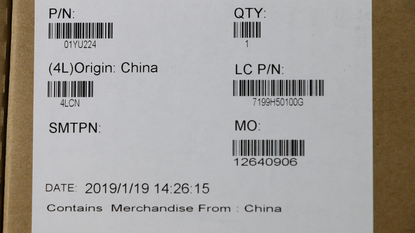 Lenovo System Board Planar Motherboar - 01YU224
