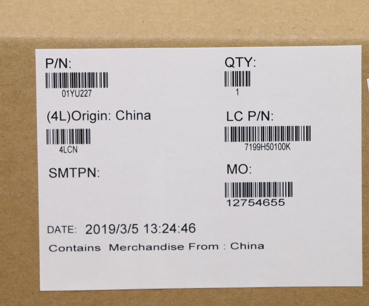 Lenovo System Board Planar Motherboar - 01YU227