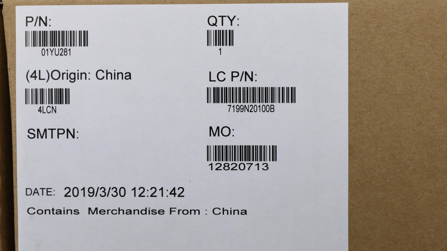 Lenovo Win,E-2176M,P4,8G,Amt,Y-Tpm2 - 01YU281