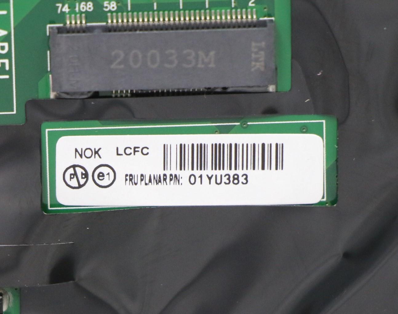 Lenovo Mb Nok I5-8365U 16G Ya Yt Dt2. - 01YU383