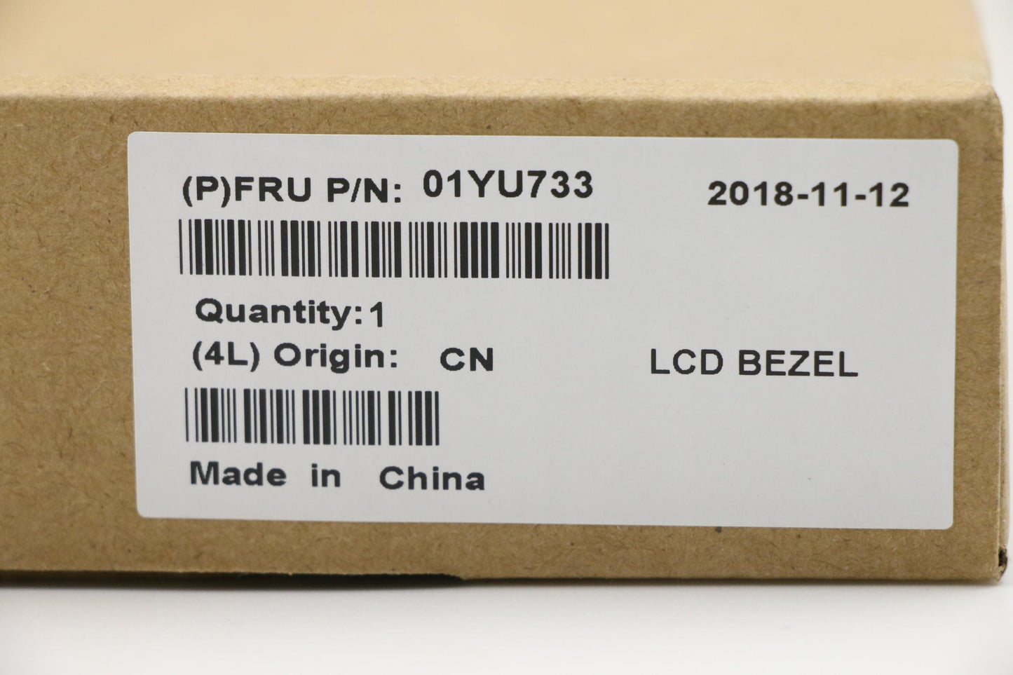 Lenovo Assembly X1 Lcd Bezel Sy Lpm-1 - 01YU733