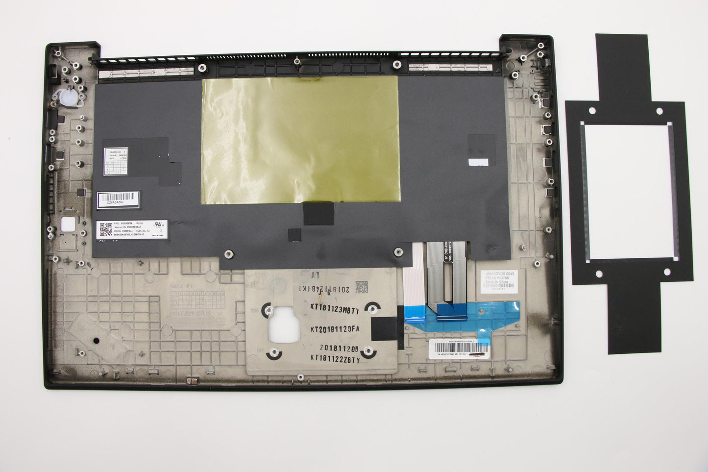 Lenovo 01YU788 Assembly Ucase W/Kb Ru W/O Fpr