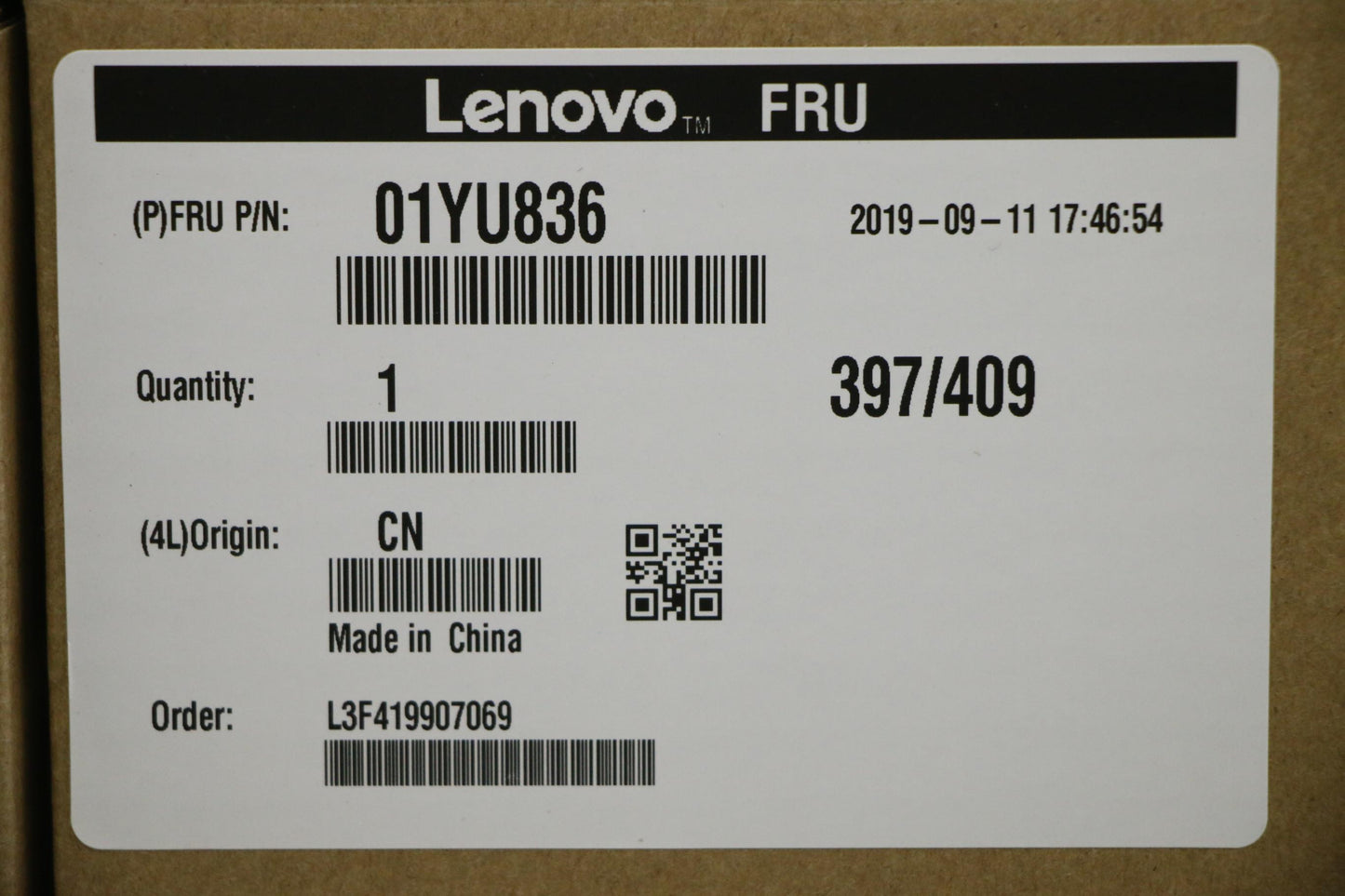 Lenovo Boe 15.6 Fhd Ips Ag On-Cell - 01YU836