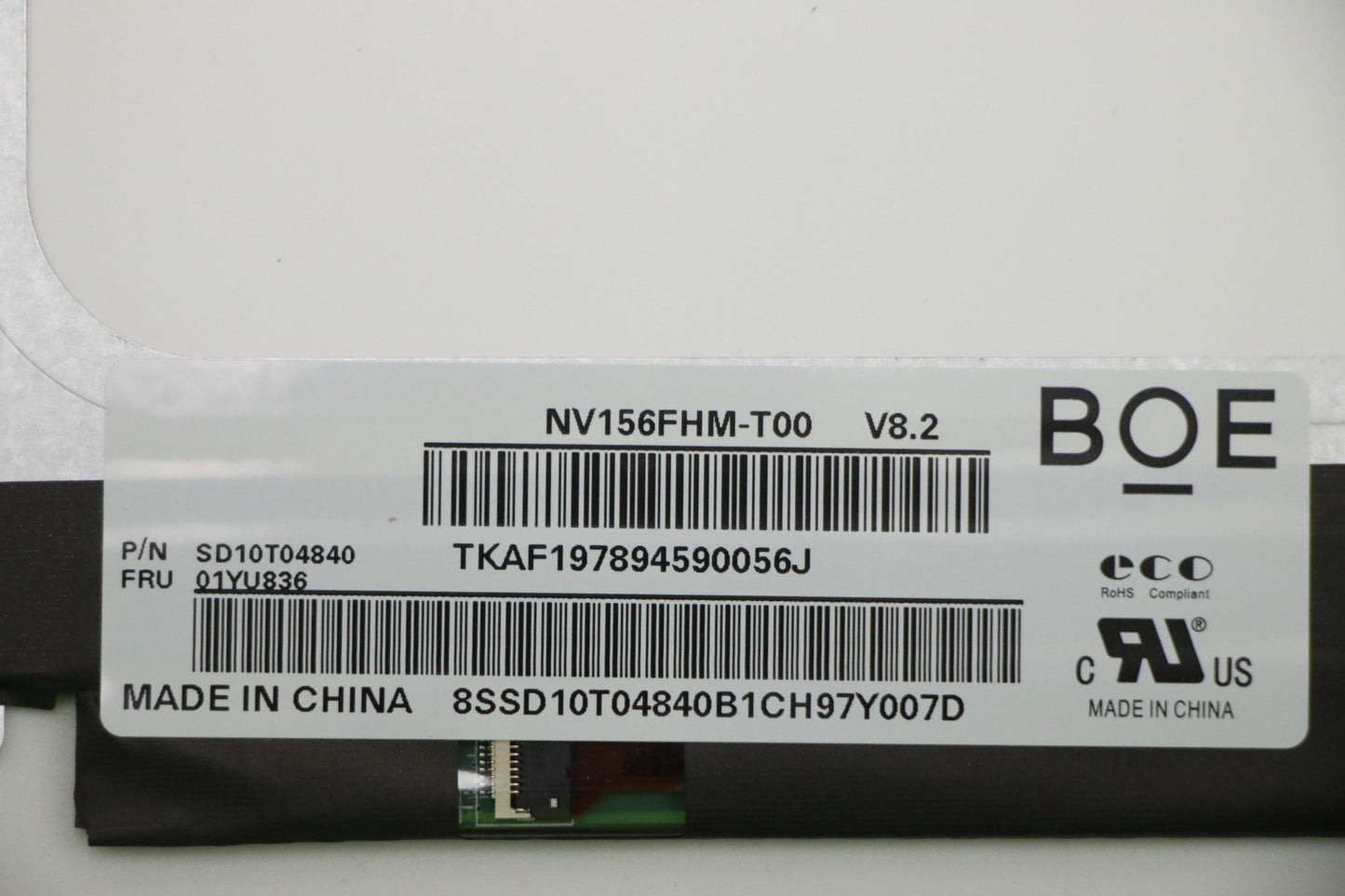Lenovo Boe 15.6 Fhd Ips Ag On-Cell - 01YU836