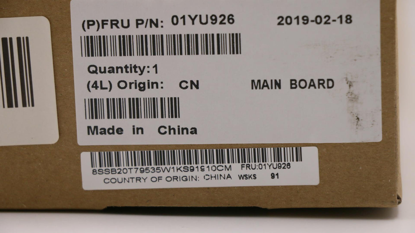 Lenovo Win,I7-8750H,N18P-Q1,N-Vp Lpm- - 01YU926