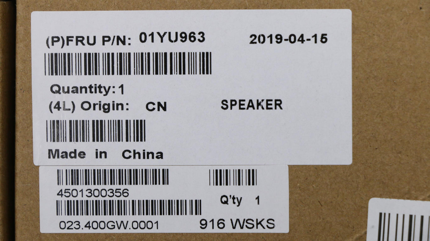 Lenovo Lbb-1_Spk_Sable - 01YU963