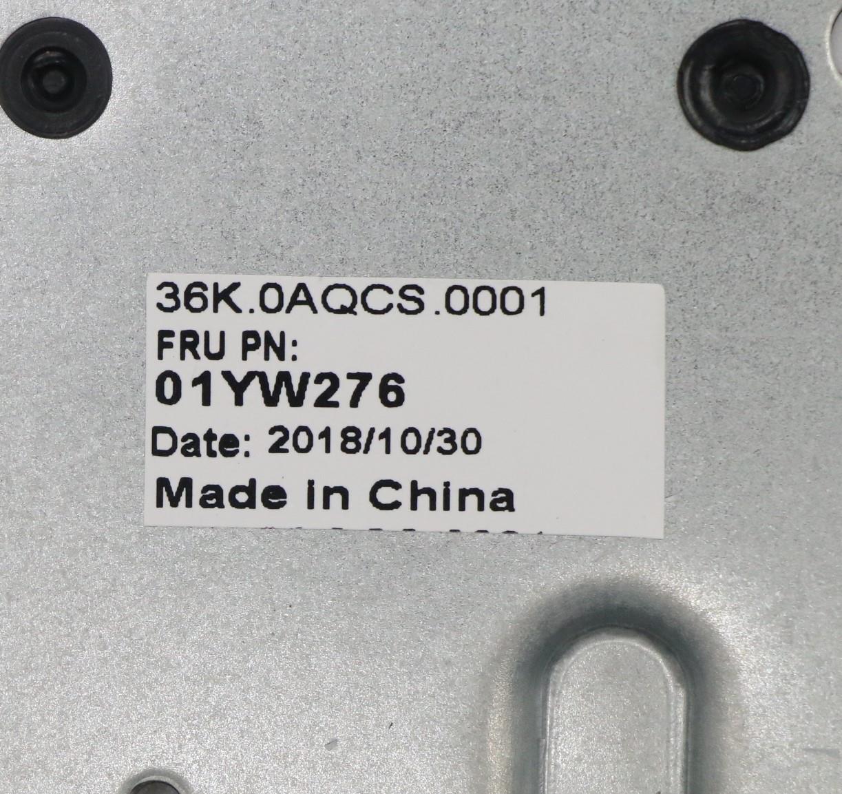 Lenovo Mech_Asm Assy_Main_Brkt_M820 - 01YW276