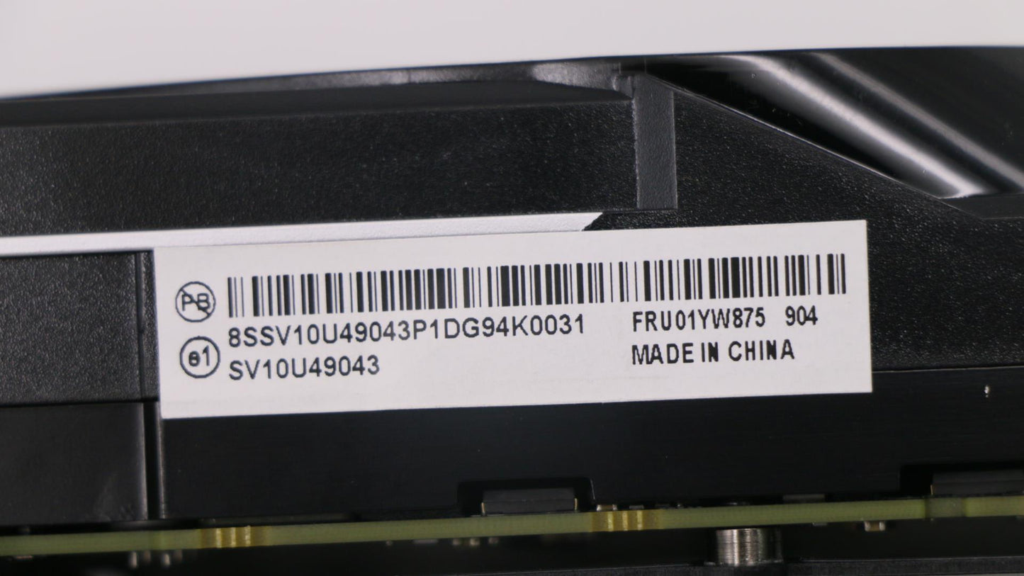 Lenovo Video Card Pcp Rtx2070 8G/D6/3 - 01YW875