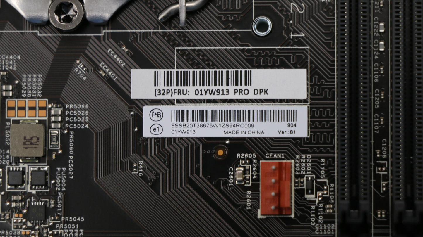 Lenovo Intel Coffelake-R B360 Win Dpk - 01YW913