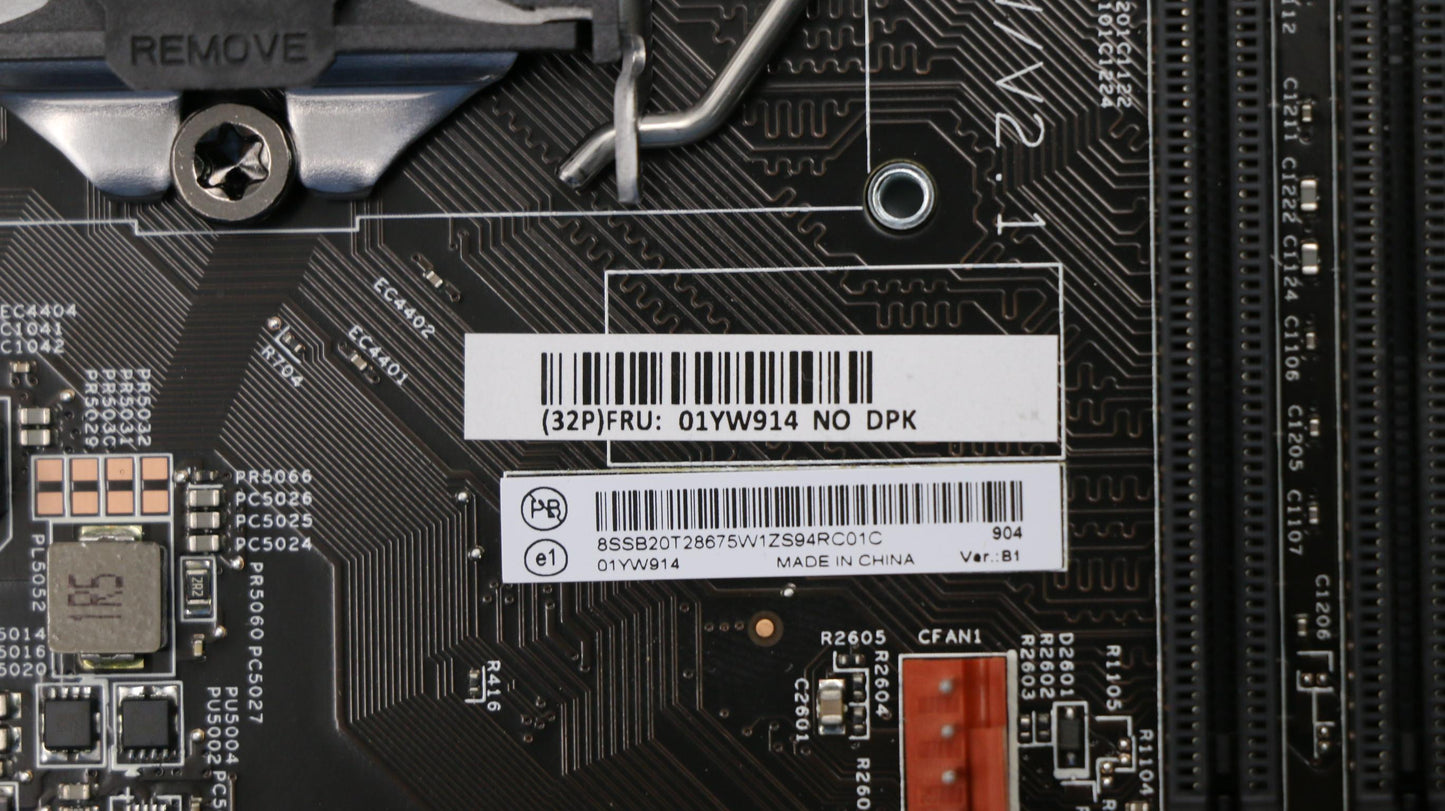 Lenovo Intel Coffelake-R B360 No Dpk - 01YW914