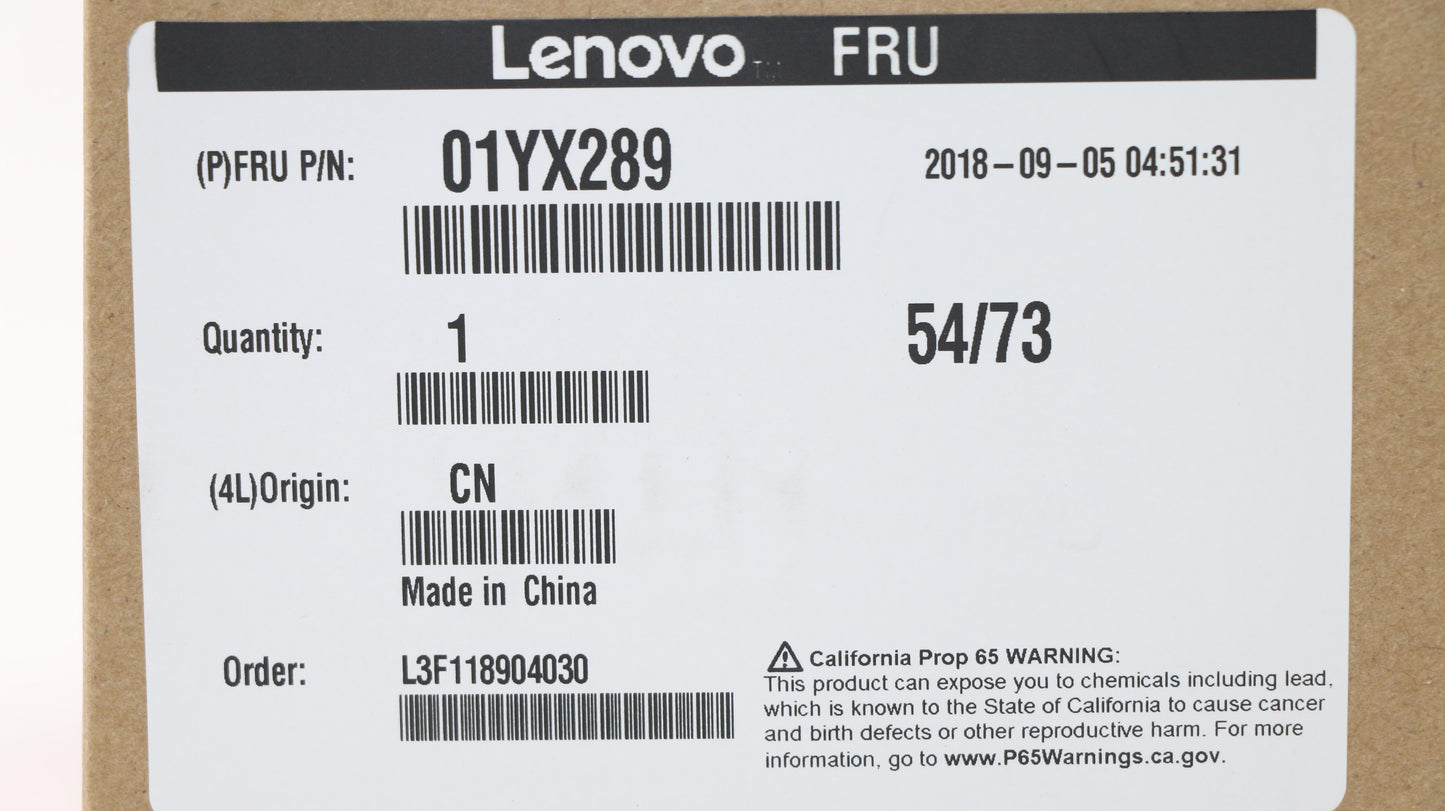 Lenovo 01YX289 Pwrsupply Liteon Ps27513Llf 75