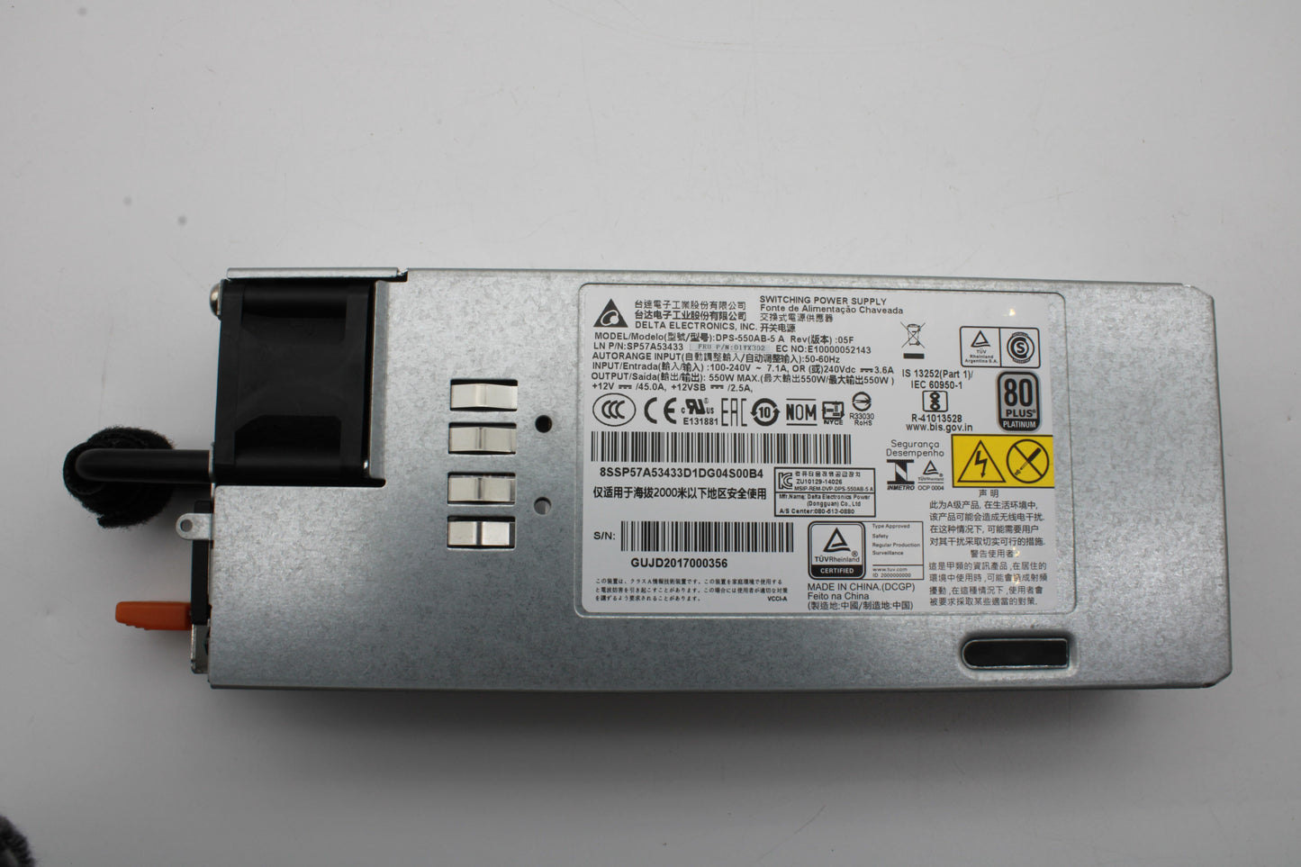 Lenovo Delta Dps-550Ab-5 A 550W - 01YX302