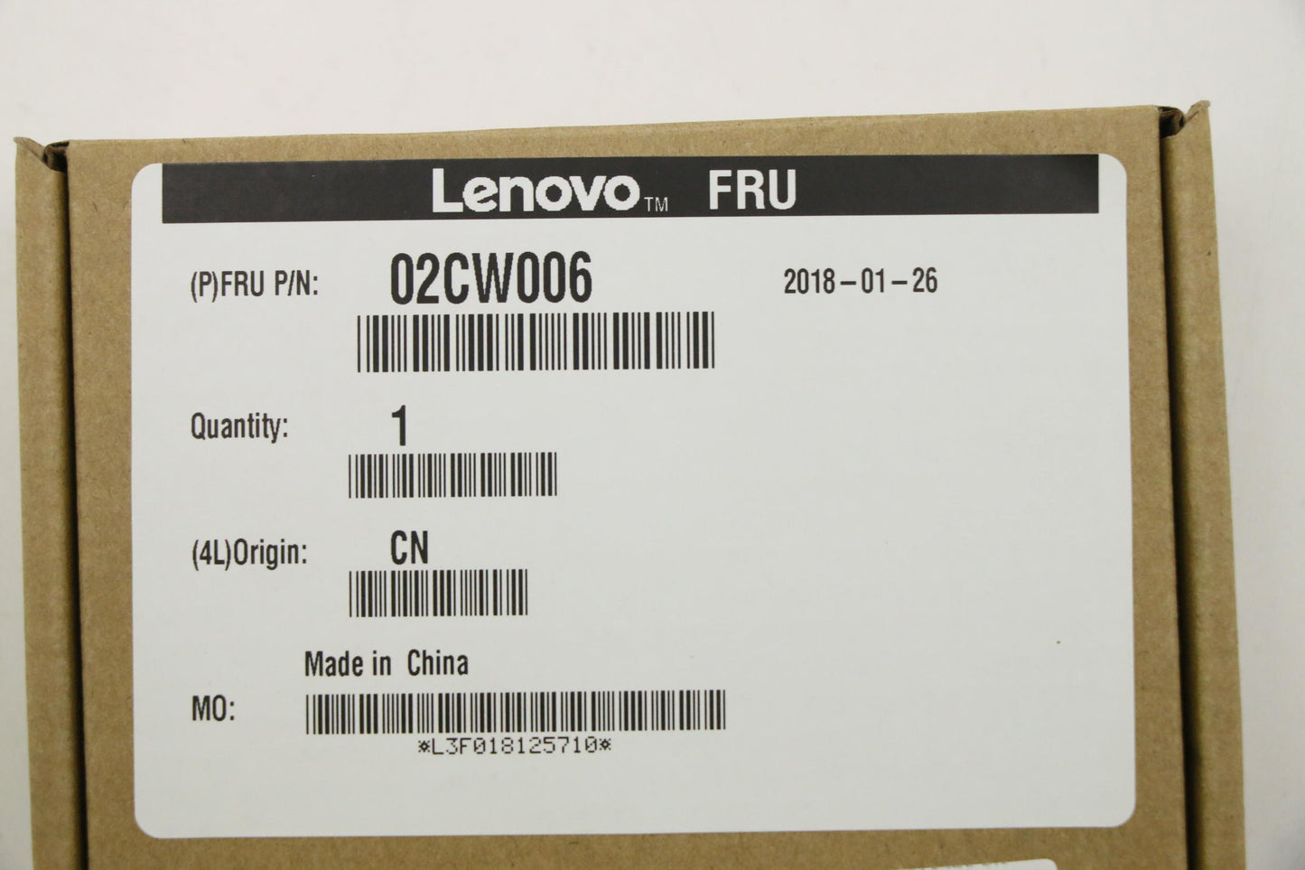 Lenovo 02CW006 M2 Hs For Wsfxn