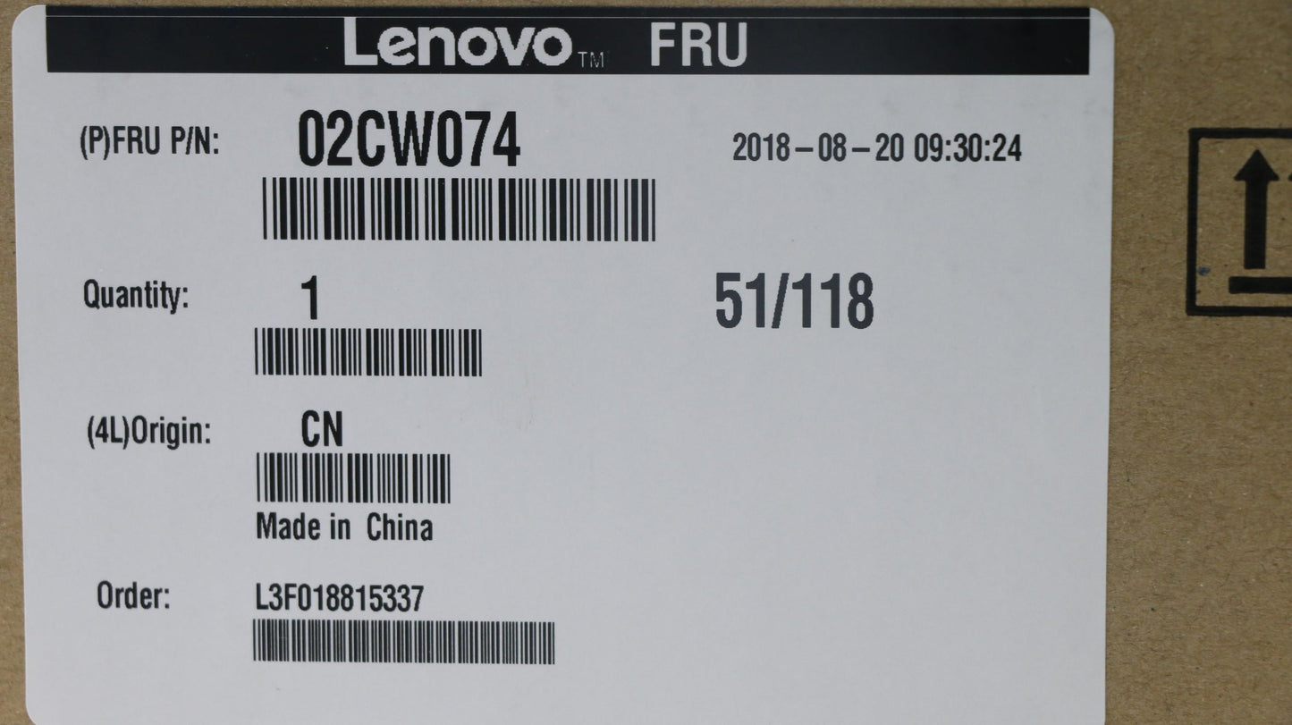 Lenovo (02CW074) 205W Thermal Module