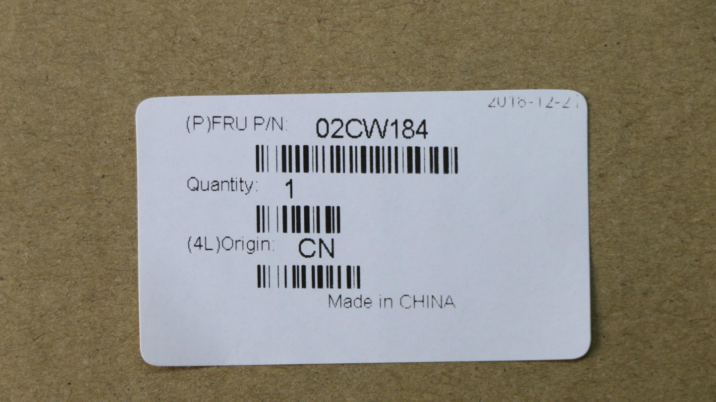 Lenovo Fru,Mech_Asm,Top Io With Brkt - 02CW184
