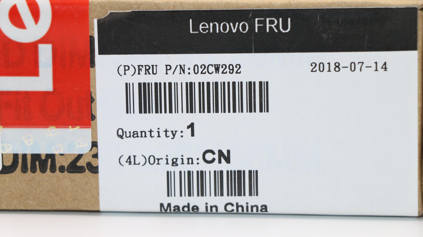 Lenovo 02CW292 Assembly Bezel Odd M920,Dvd Ro