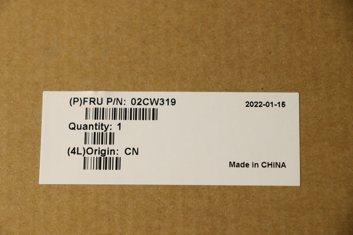 Lenovo Camera Assy Ir N-Ts - 02CW319