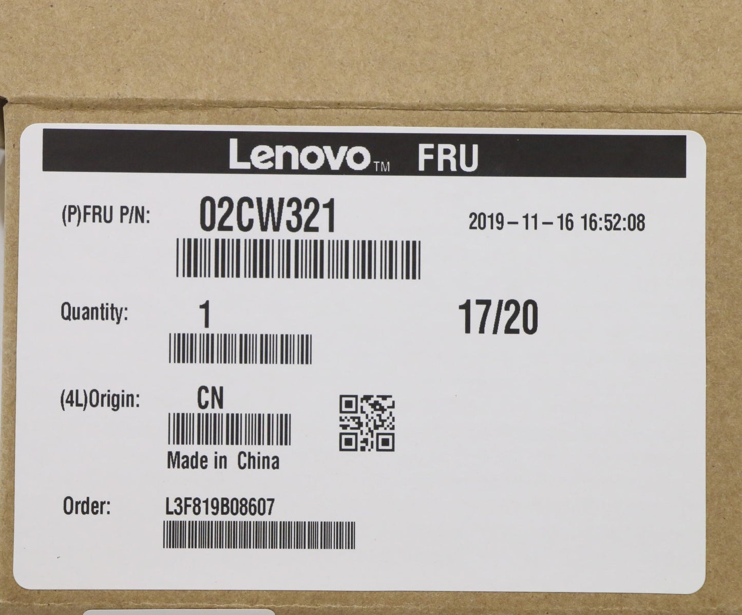 Lenovo 704Ct Maincase Coded Lock Fox - 02CW321