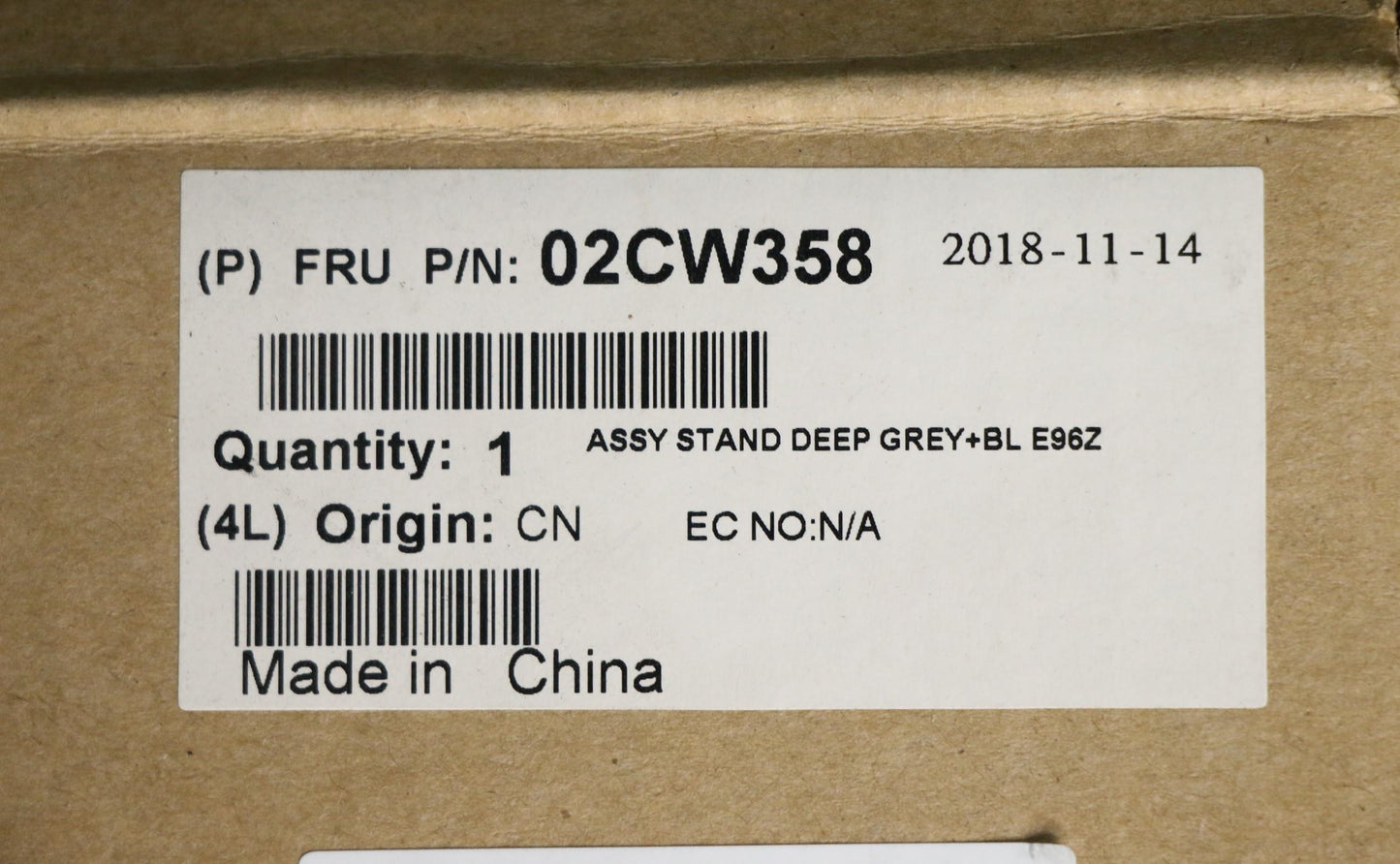 Lenovo Assembly Stand Deep Grey+Bl E9 - 02CW358