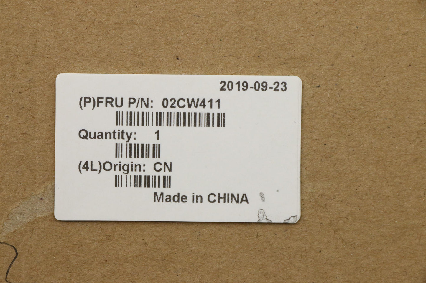 Lenovo Panel Cover - 02CW411