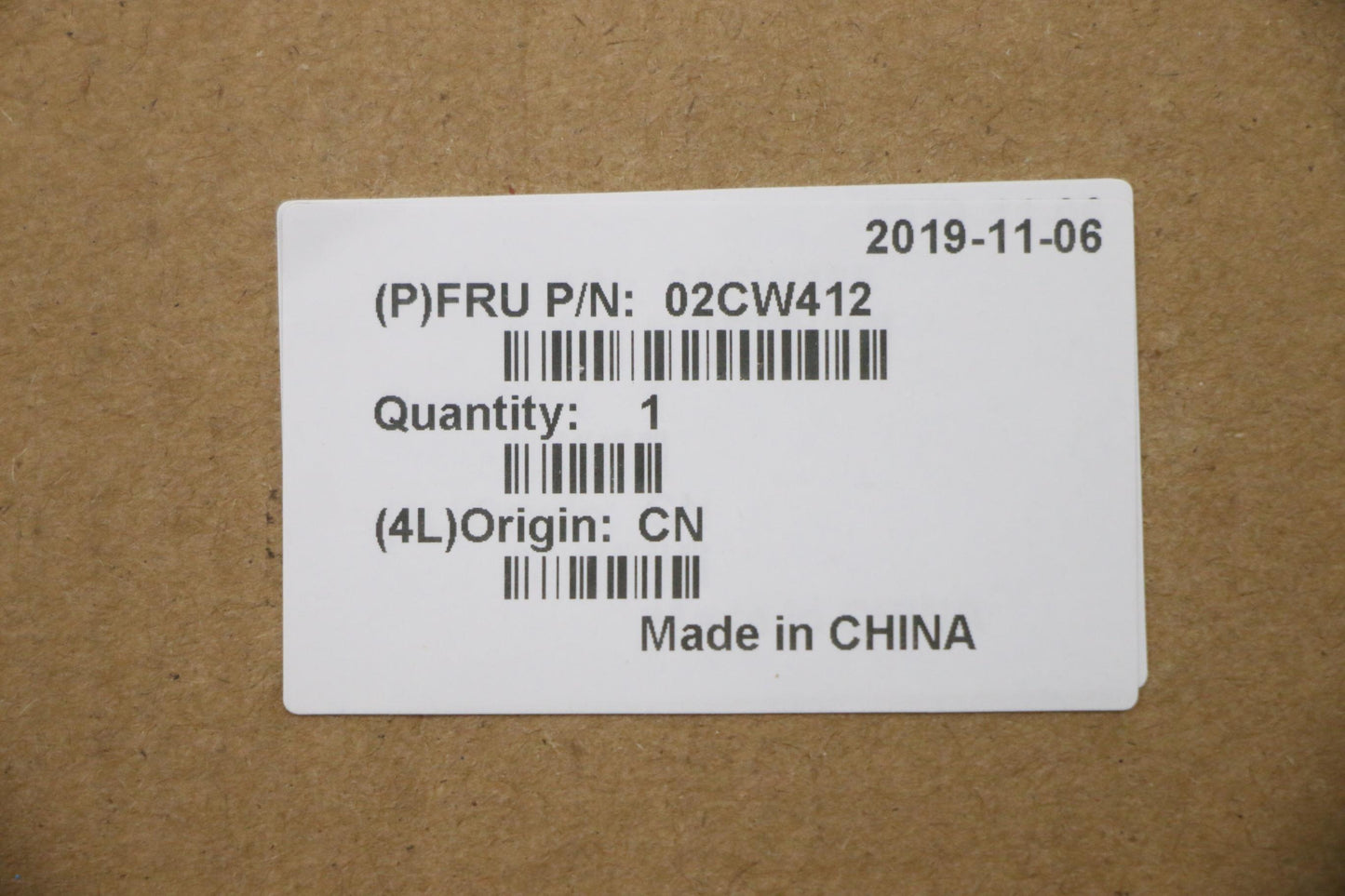 Lenovo 2D Camera Assy - 02CW412