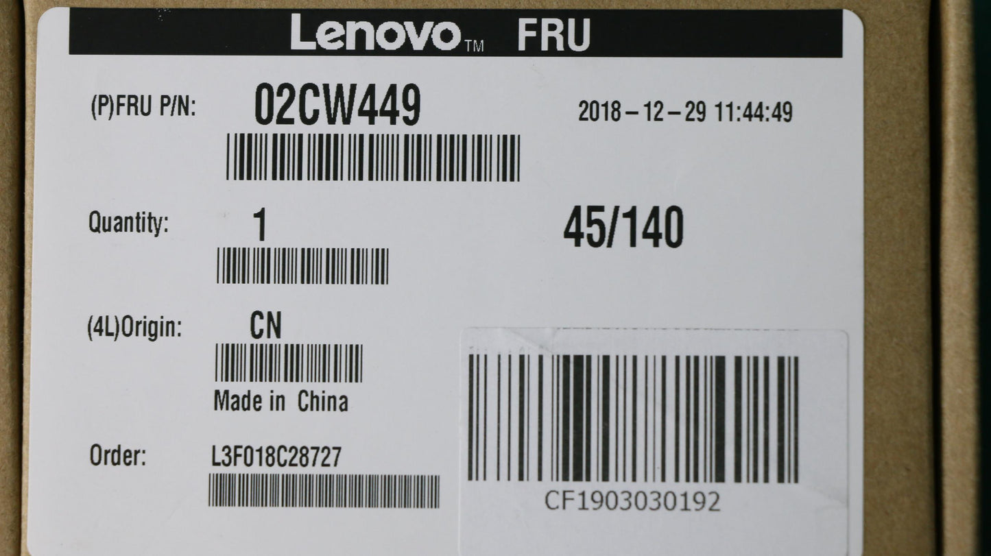 Lenovo M.2 Hs For Ws - 02CW449