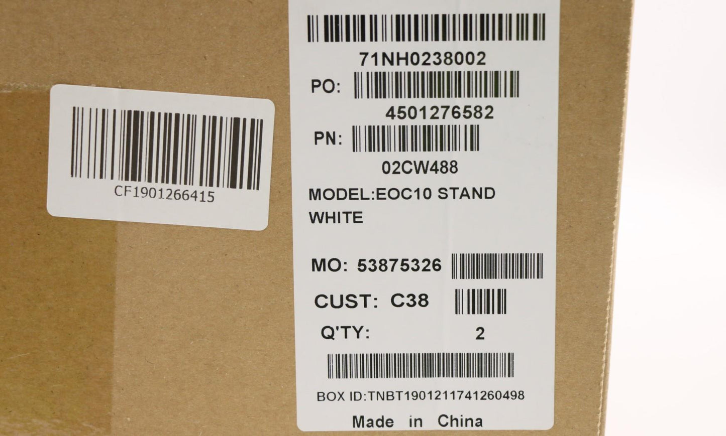 Lenovo Stand White - 02CW488