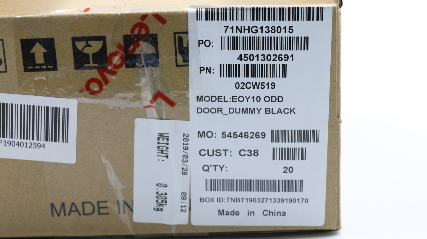 Lenovo Odd Door_Dummy Black - 02CW519