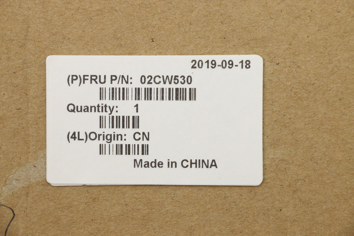 Lenovo Main Body Black W/O Camera - 02CW530