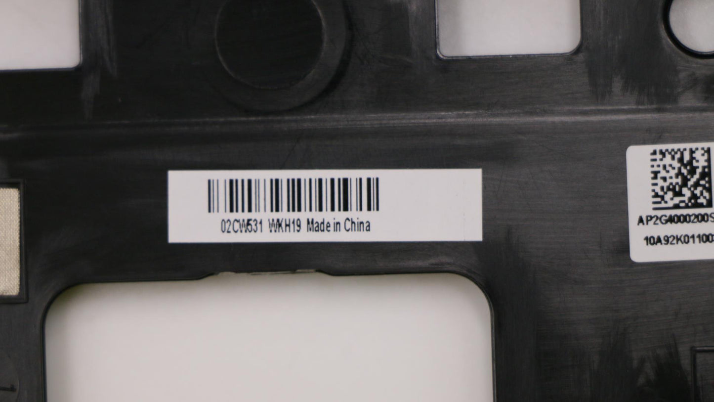 Lenovo Main Body Black W/Camera - 02CW531